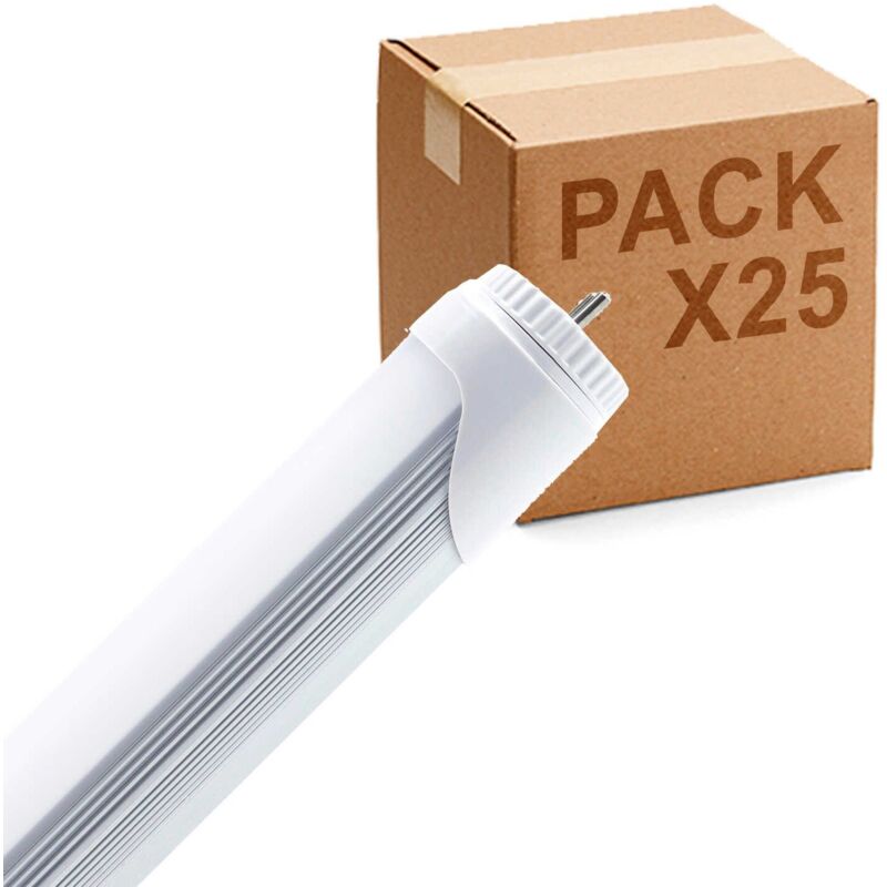 

Pack 25uds Tubo LED T-8 120cm fijo high power | Blanco Neutro – 4000K