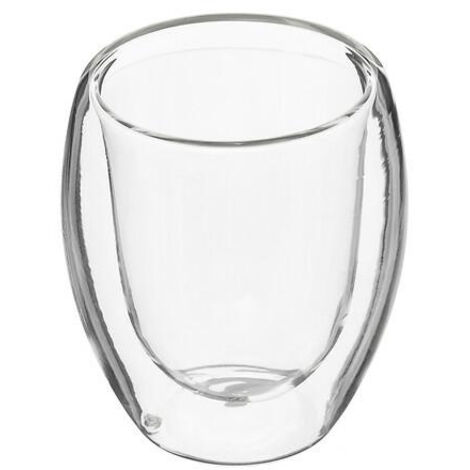 Pack 2pcs Doppelwandige Kaffeetassen 7cl