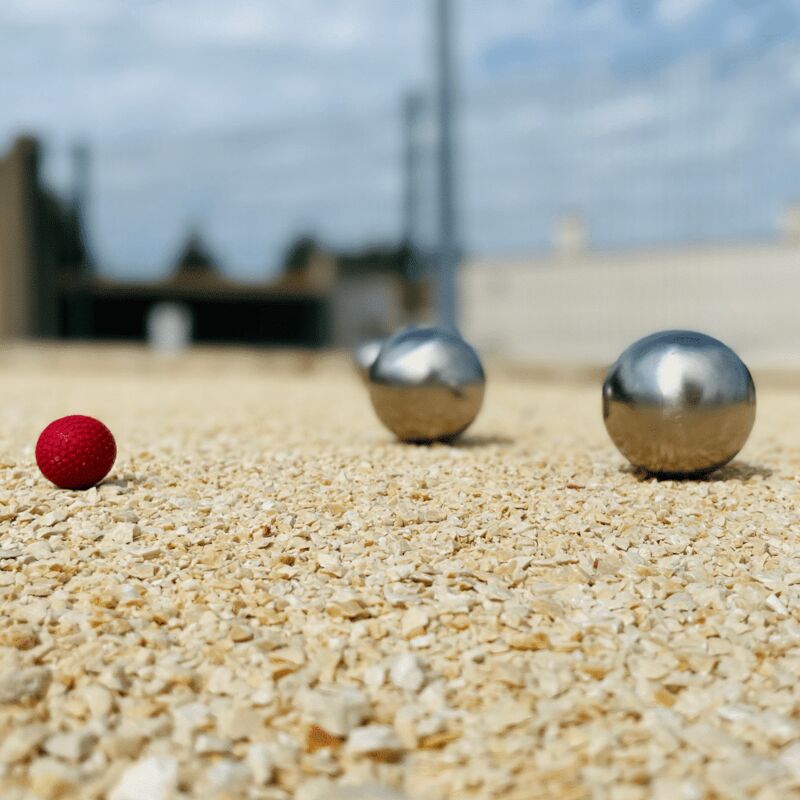 King Matériaux - pack 3 big bag 1,5T Sable Stabilisé Beige Pétanque 0/8