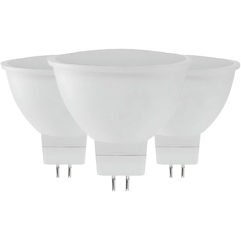 

Pack 3 Bombillas LED GU5.3 Spotlight 6W Equi.50W 540lm Raydan Home Temperatura - 3000K