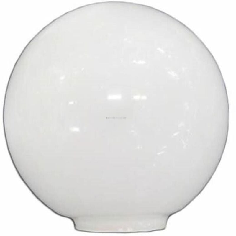 Ltde - Pack 3 Opale boule verre tulipe de 12 cm embouchure de 5cm