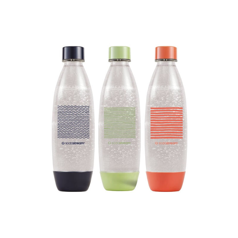 Sodastream - pack 3 bouteilles 1 l fuse - édition limitée 1245865
