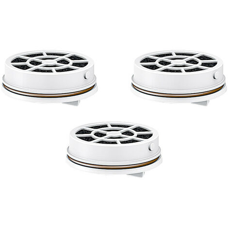 pack 3 filtros para botella de agua filtracion instantanea flow'ngo fd03a laica