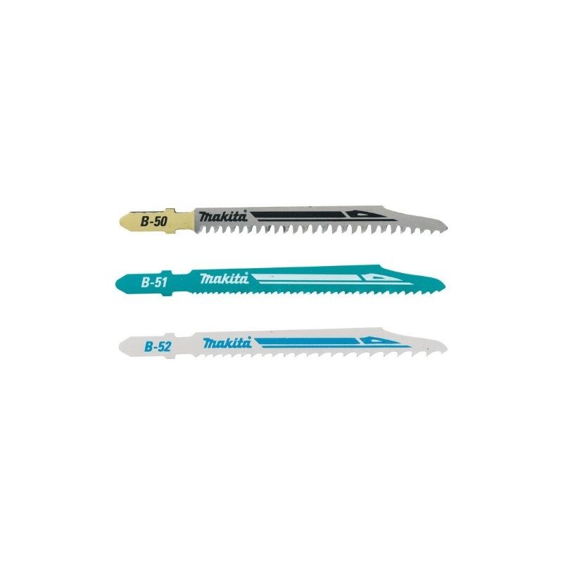 Makita - B-06292 lot de 3 lames de scie sauteuse
