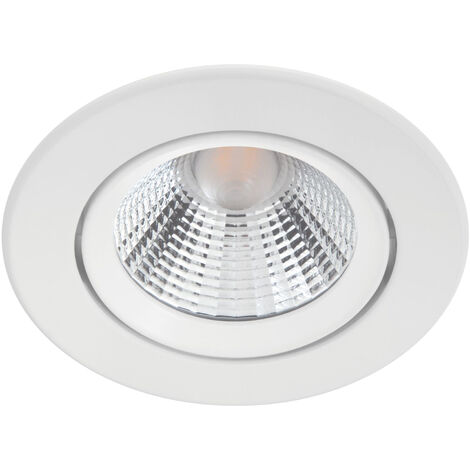 Pack 3 LED Downlight Philips "Sparkle" Rond 5,5W 350Lm Blanc2700K [PH-929002374222] (PH-8718699755980)
