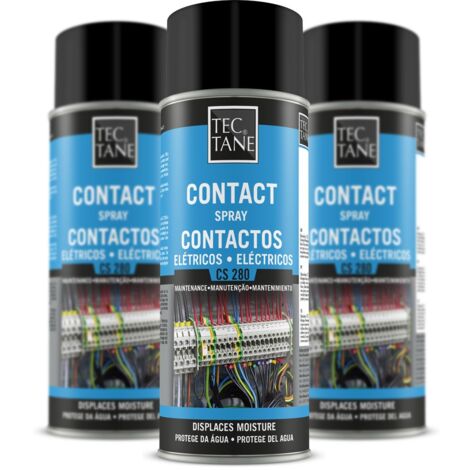 Pack 3 spray limpiador de contactos electricos 400 ml