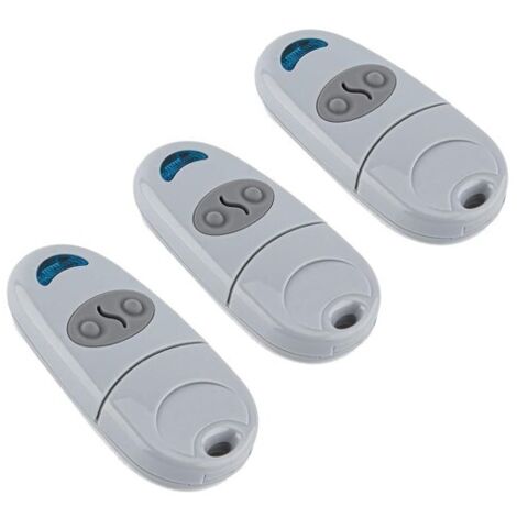 Pack 3 Télécommandes Universelles Portail Garage Came Top 432NA Portative 433 Top432ee 432 432ev 432 432a 432m 432s T432 433.92mhz