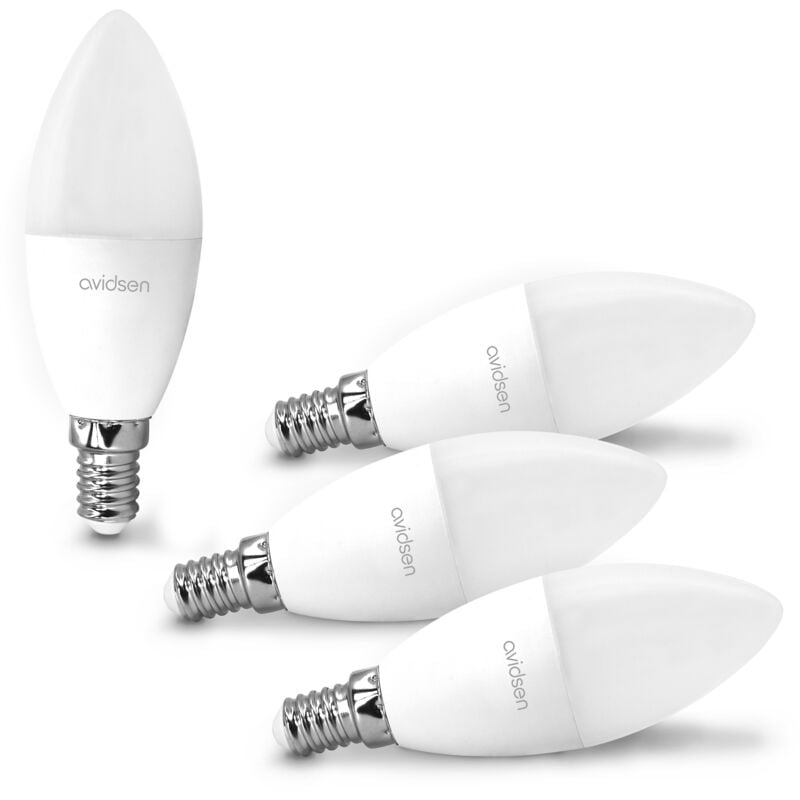 Avidsen - Pack 4 ampoules connectées Home culot E14 127013
