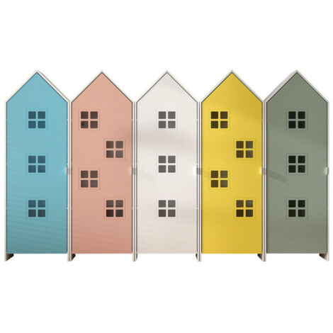 Pack - 4 Armoires Enfant "Casami Bruges" 171cm Multicolore