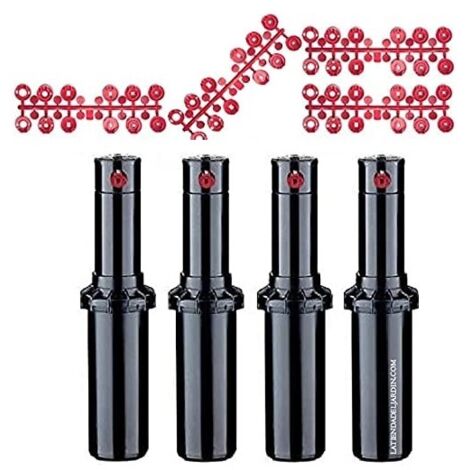 Pack 4 Aspersor de riego Hunter PGP-ADJ 3/4''  Alcance 6,4-15,8 m  Aspersor ajustable profesional