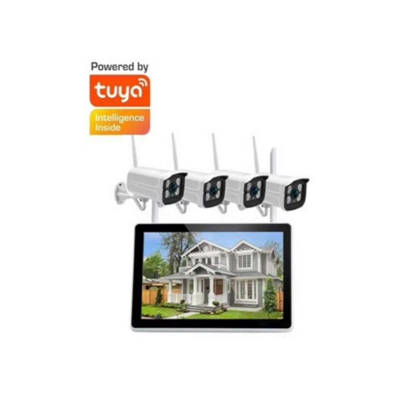 Pack 4 caméras extérieure wifi kits