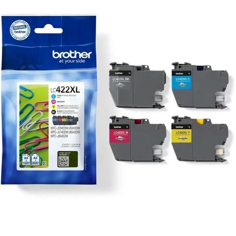 SHUOLEI LC422XL Encre Compatible avec Brother LC422XL LC422
