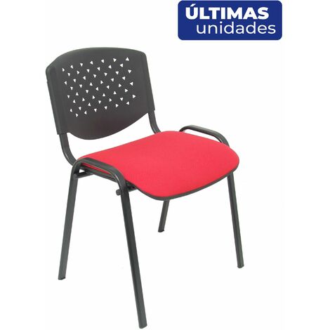 Pack 4 chaises rouges Petrola aran