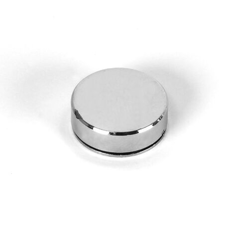 Pack 4 Embellecedores para Tornillos de Sujeción de Espejos 18mm en Latón Acabado Cromo Brillo 4 Unidades  -