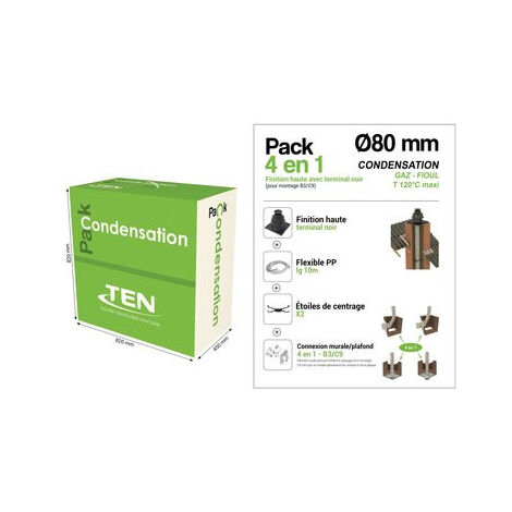 PACK 4 EN 1 CONDEN80 TERM NOIR TEN 444496