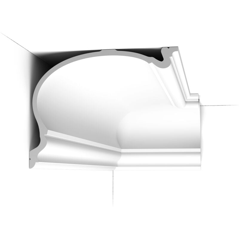 C344 Corniche Heritage xxl polyuréthane Orac Decor Luxxus - 27,3x35cm (h x p) - moulure décorative Carton complet