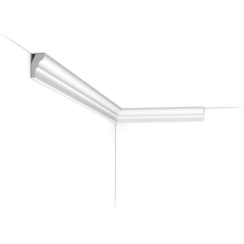 CX111 Corniche Plafond Orac Decor - 2,5x1,5x200cm (h x p x l) - moulure décorative polymère Pack 2 pièces