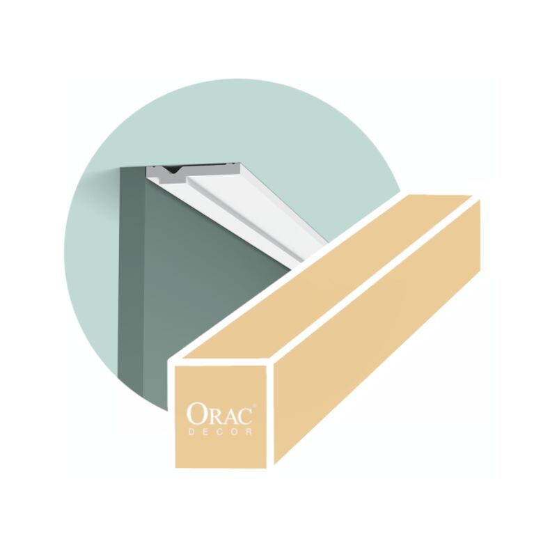 Carton de 8 mètres linéaires de CX161 - L200 x H1,3 x L6,9 cm Orac decor