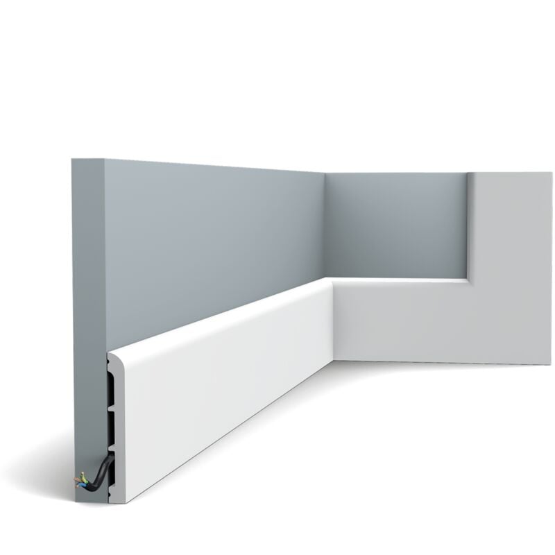 SX184 Plinthe Orac Decor - 11x1,3x200cm (h x p x l) - plinthe décorative polymère a l unité , a peindre