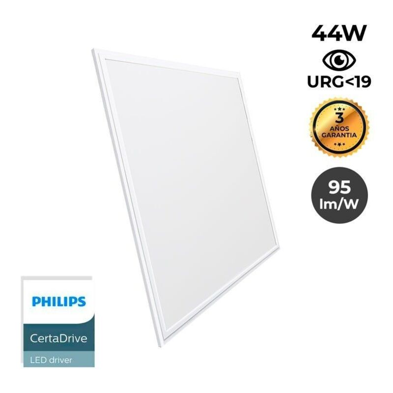Barcelona Led - Lot de 4 - Panneau led 60x60 extra-plat - Driver Philips - 44W - - Blanc Neutre