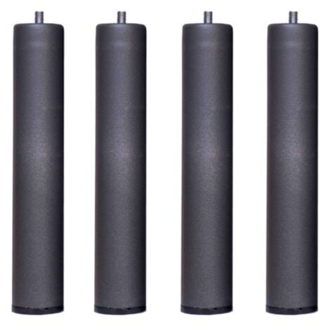 MIROYTENGO 50 cm para somier o Base tapizada cilindricas Medidas Especiales Metal