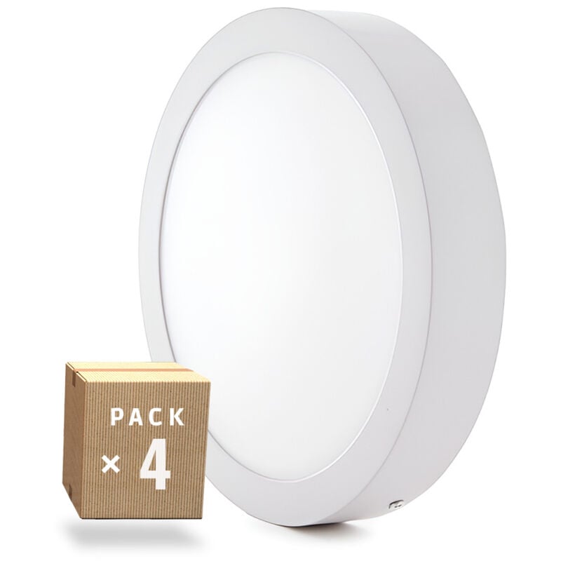 Greenice - Pacchetto 4 Lampada da Soffittoiere led...