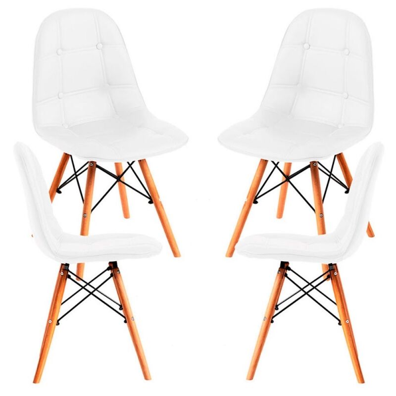 

Packs Sillas Comedor - Pack 4 Sillas Klaus - Blanco