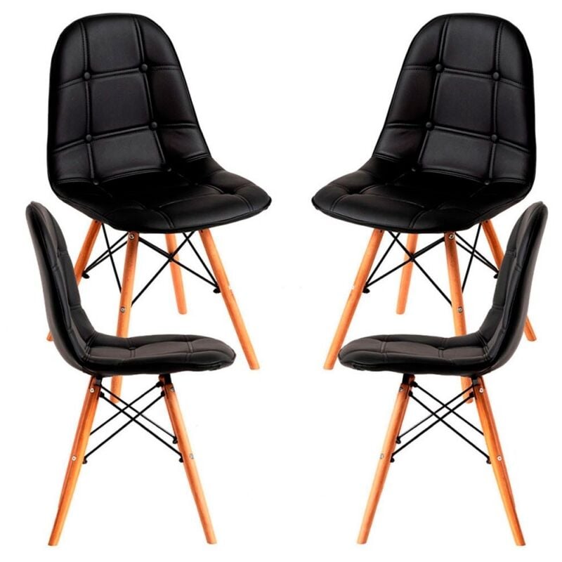

Packs Sillas Comedor - Pack 4 Sillas Klaus - Negro
