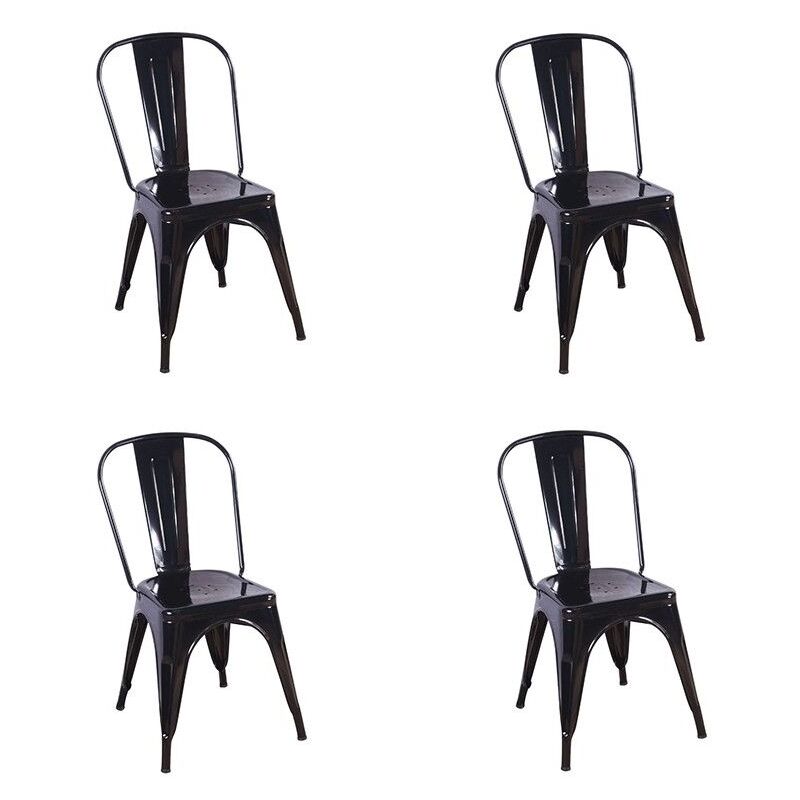 

Vmo Home - PACK 4 SILLAS LANK RÉPLICA NEG ANCHO: 48 CM X LARGO: 44 CM X ALTO: 84 CM | 45 CM