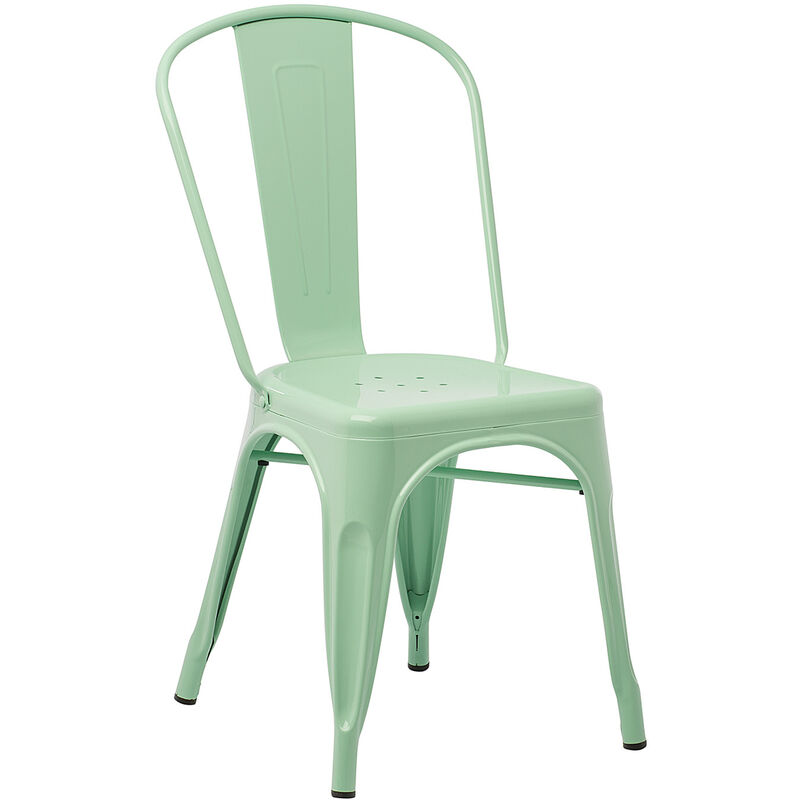 

SKLUM Pack 4 Sillas LIX Comedor Cocina Bar Estilo Industrial - Verde Menta