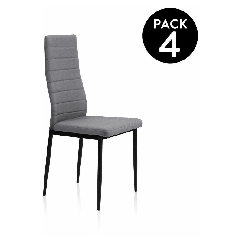 

Abecedario - Pack 4 sillas Niza TejidoGris