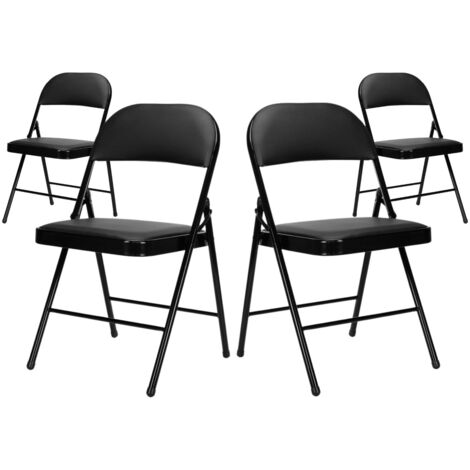 Pack 4 Sillas Plegables Acolchadas Thinia Home