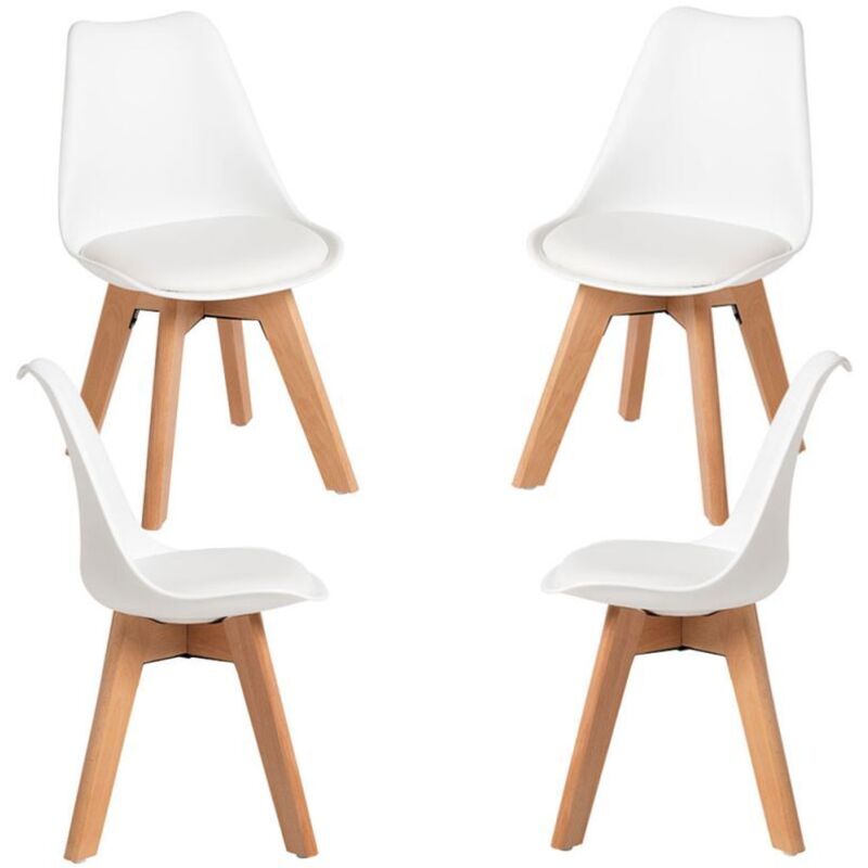 

Ofertas Límite - Pack 4 Sillas Synk Kid (Infantil) - Blanco