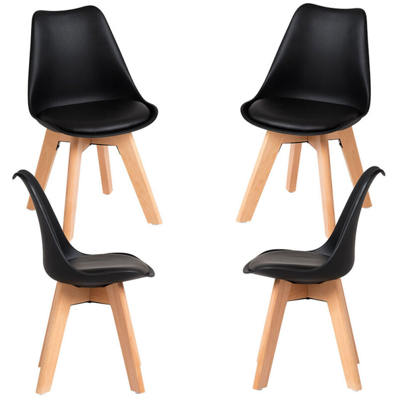 

Ofertas Límite - Pack 4 Sillas Synk Kid (Infantil) - Negro