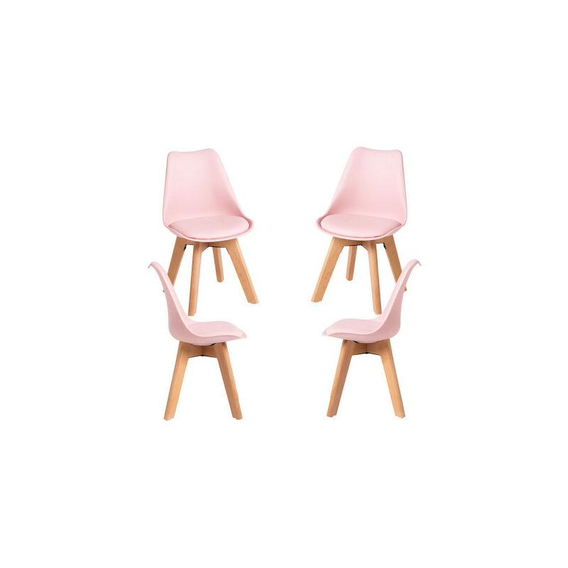 

Ofertas Límite - Pack 4 Sillas Synk Kid (Infantil) - Rosa