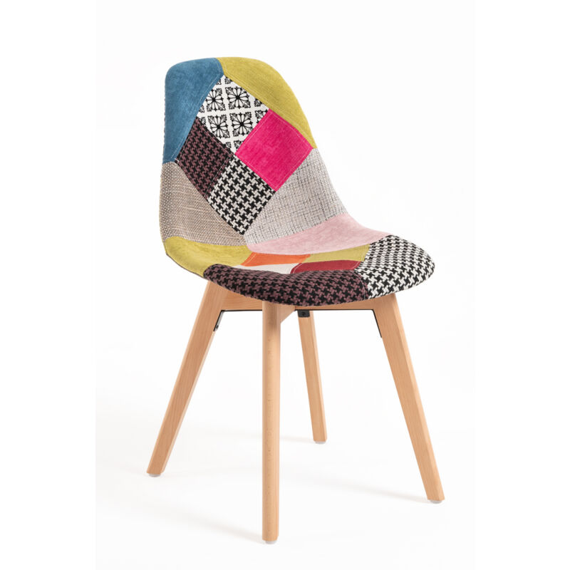 

Packs Sillas Comedor - Pack 4 Sillas Synk Patchwork - Patchwork Rose