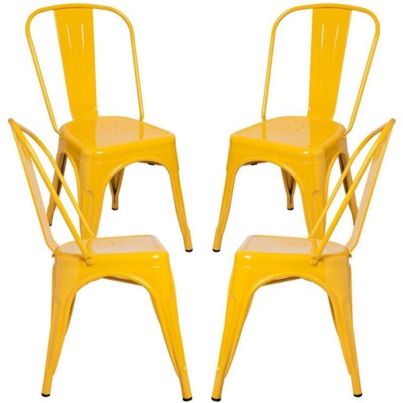 

Packs Sillas Comedor - Pack 4 Sillas Torix - Amarillo