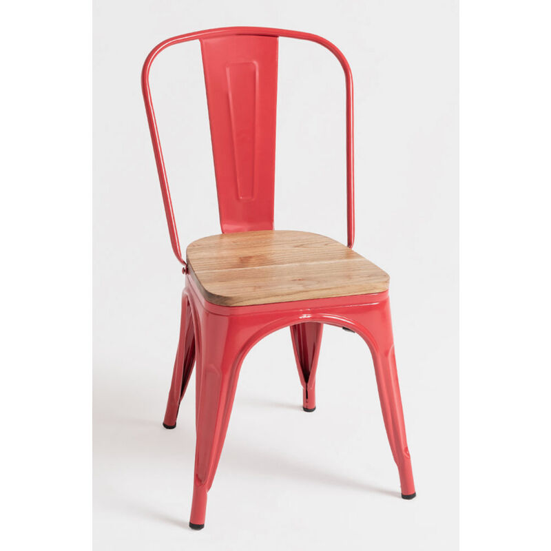 

Packs Sillas Comedor - Pack 4 Sillas Torix Madera Natural - Rojo