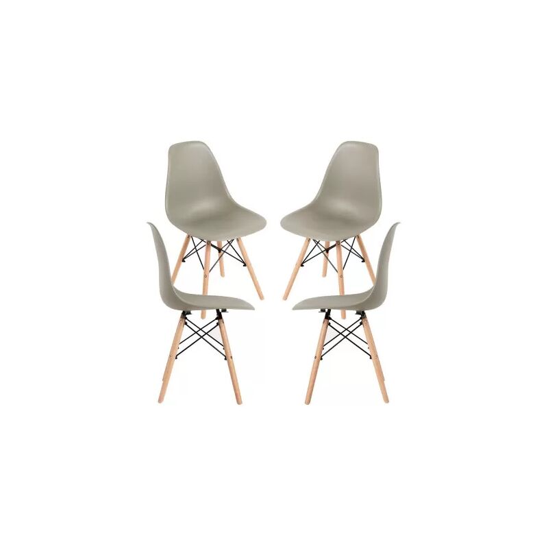 

Packs Sillas Comedor - Pack 4 Sillas Tower Basic - Gris