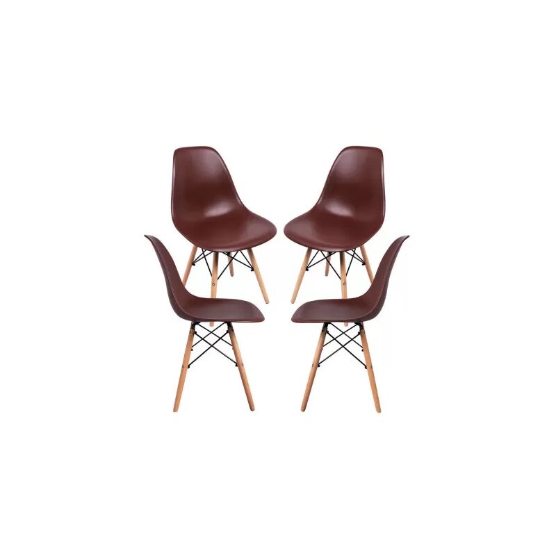 

Packs Sillas Comedor - Pack 4 Sillas Tower Pro - Marrón