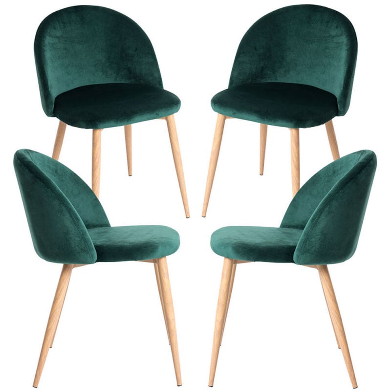 

Packs Sillas Comedor - Pack 4 Sillas Vint Terciopelo - Verde