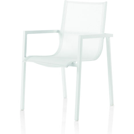 Pack 4 Sillones Aluminio Con Textiline