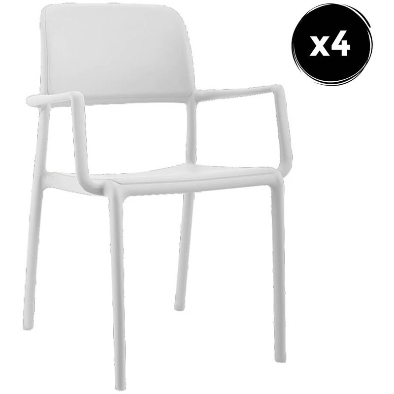 

Imperial Relax - Silla Comedor Pack de 4 Sillas de Comedor Juliet Diseño Exclusivo 56x57x86 cm