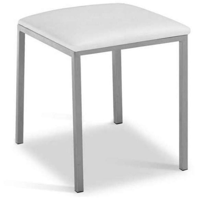

Pack 4 taburetes de cocina o comedor 3 colores distintos 40 cm(alto)33 cm(ancho)33 cm(largo) Color BLANCO