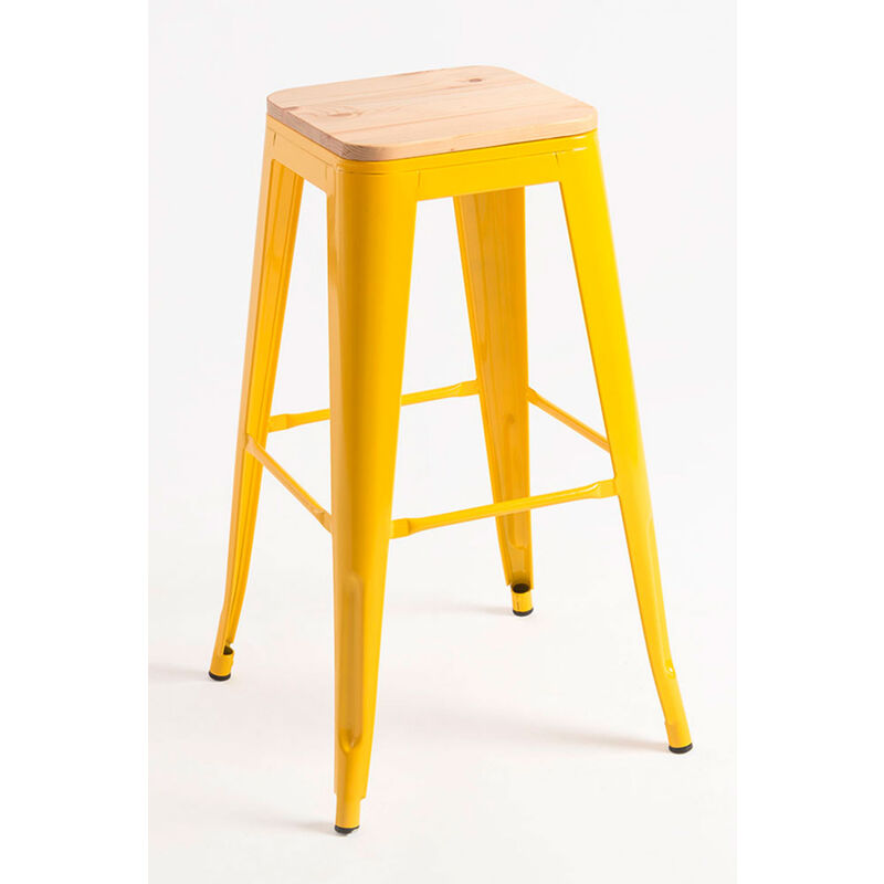 

Packs Taburetes Altos - Pack 4 Taburetes Torix Madera Natural - Amarillo