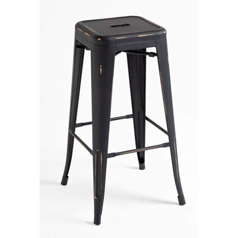 

Packs Taburetes Altos - Pack 4 Taburetes Torix Vintage - Negro vintage