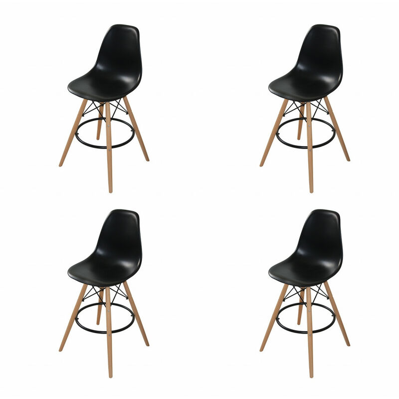 

Pack 4 Taburetes Tower Wood Ne Ancho: 55 Cm X Largo: 52 Cm X Alto: 108 Cm | Altur