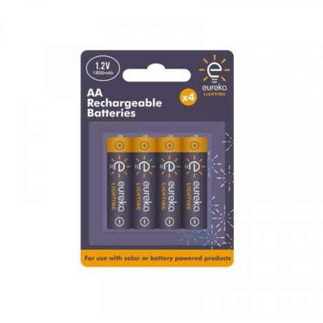 Pack 4 x batterie rechargeable 1,2 V NiMh AA 1800 mAh