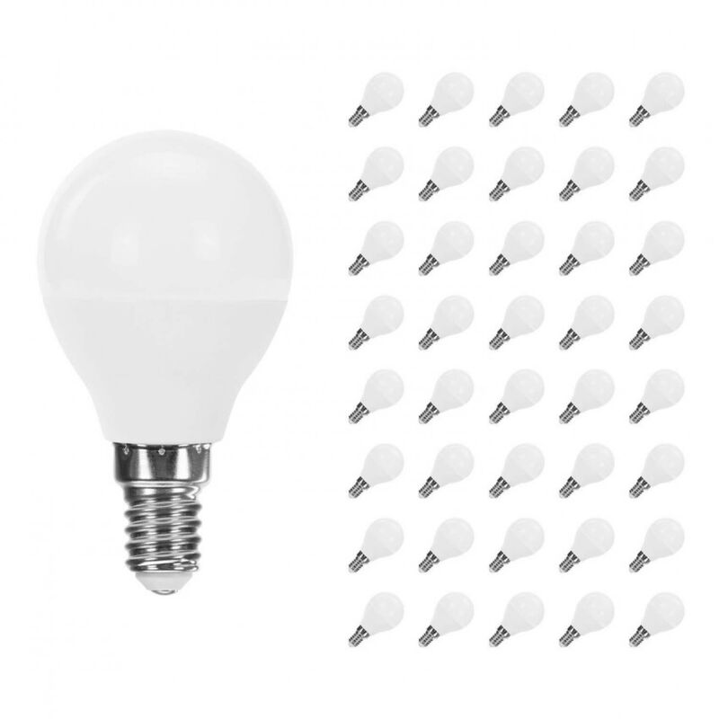 

Orion91 - Pack 40 Bombillas LED Esférica E14 6W Equi.40W 470lm Raydan Home Temperatura - 3000K