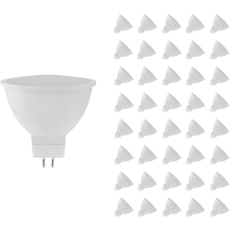 Pack 40 Bombillas LED GU5.3 Spotlight 8W Equi.60W 700lm Raydan Home